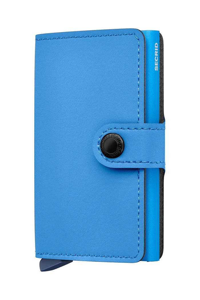 Δερμάτινο πορτοφόλι Secrid λείο δέρμα μπλε MYp.Ultra.Blue