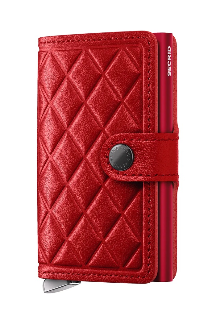 Kožená peňaženka Secrid usňová koža červená MEd.Red
