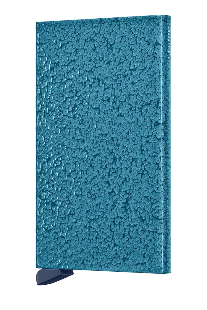 Secrid etui na karty HAMMERSTONE etui na karty turkusowy CH.Hammered