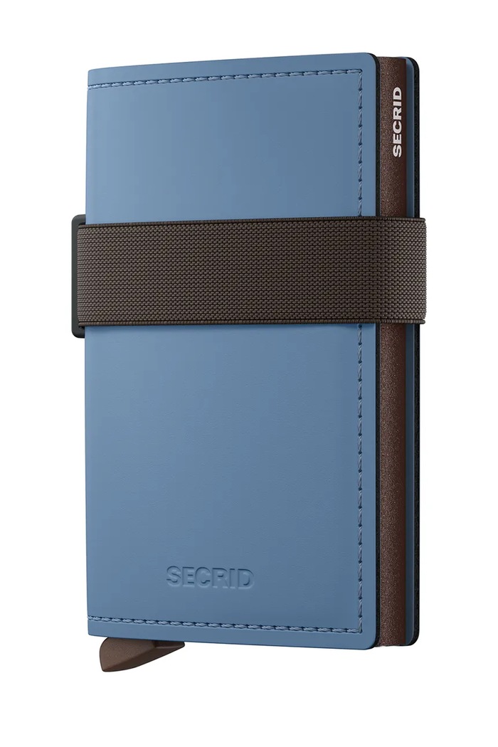 Secrid RFID peněženka kožená MATTE jiný modrá BMa.Matte