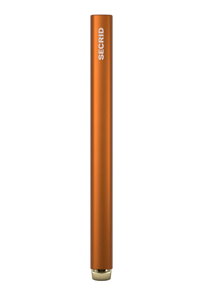 Puzdro na karty Secrid FLUTED oranžová CFl.Fluted