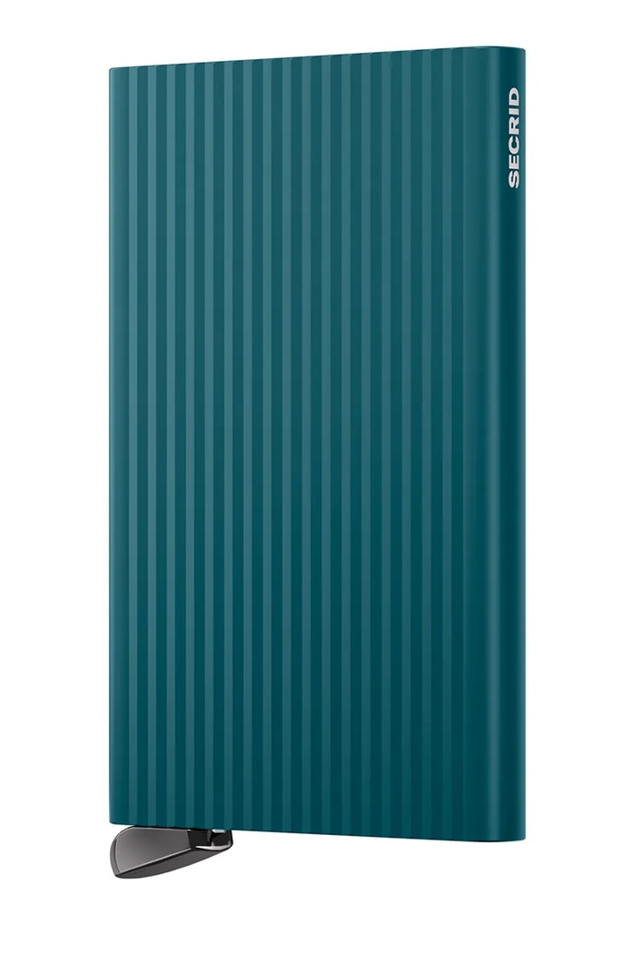 Θήκη για κάρτες Secrid FLUTED θήκη για κάρτες μπλε CFl.Fluted