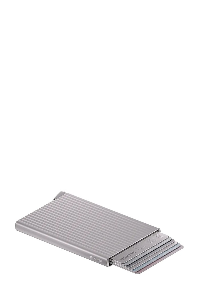 Accesorii Secrid card-holder FLUTED CFl.Fluted argintiu