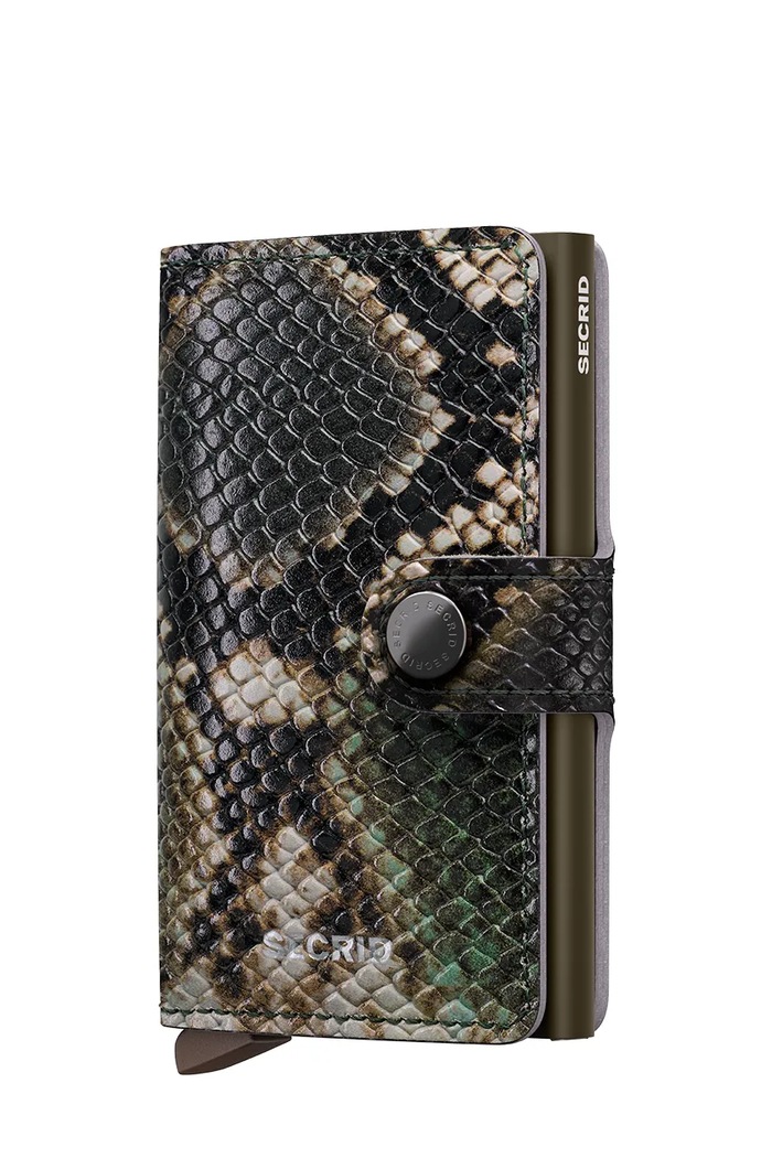 Secrid RFID peňaženka kožená SERPENT zelená Mse.Serpent