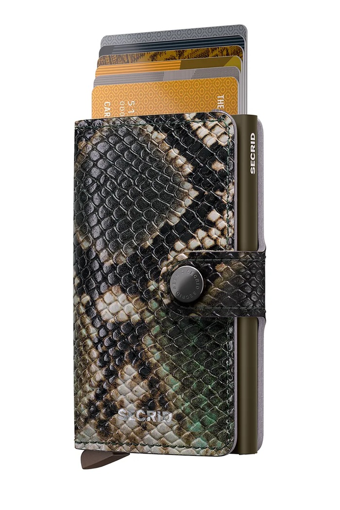 Secrid RFID peňaženka kožená SERPENT Mse.Serpent zelená ZA00