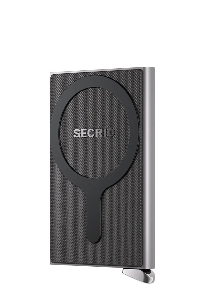 Secrid Portfel MAGSAFE srebrny CFfM.Fluted