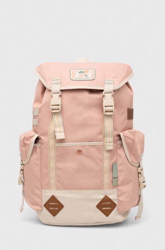 Σακίδιο πλάτης Doughnut Grounder Dreamwalker υφασμάτινο ροζ D394DW.0088