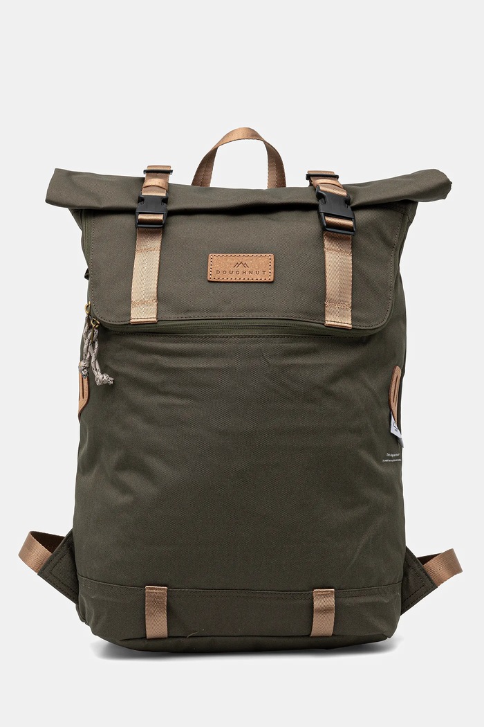 Ruksak Doughnut Christopher Reborn bez uzorka zelena D195RE.0048