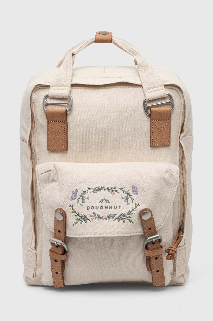 Doughnut rucsac Macaroon Sweetened Fantasy incape in A4 bej D010SF.0011
