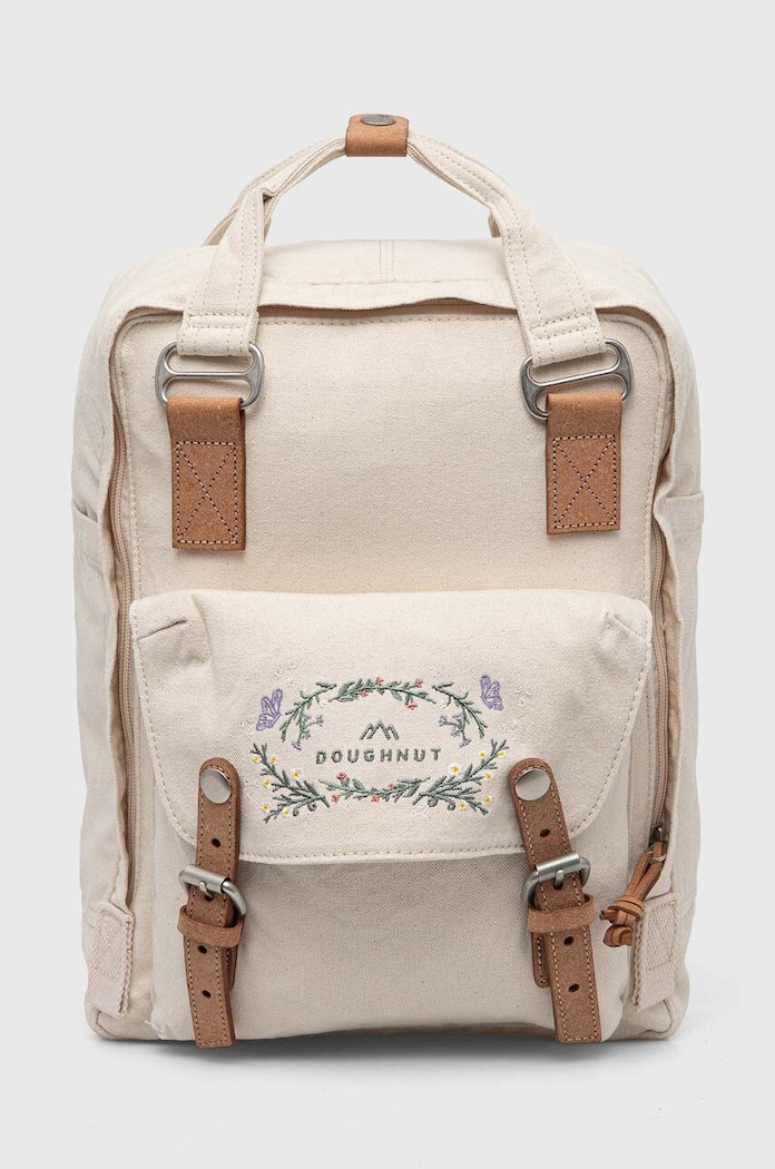 Doughnut rucsac Macaroon Sweetened Fantasy incape in A4 bej D010SF.0011