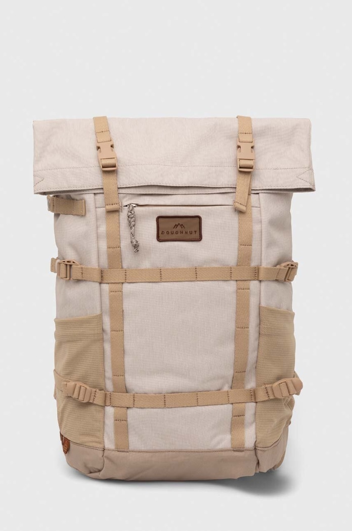 Ruksak Doughnut Paratrooper Happy Camper odgovara formatu A4 bež D374HA.0009
