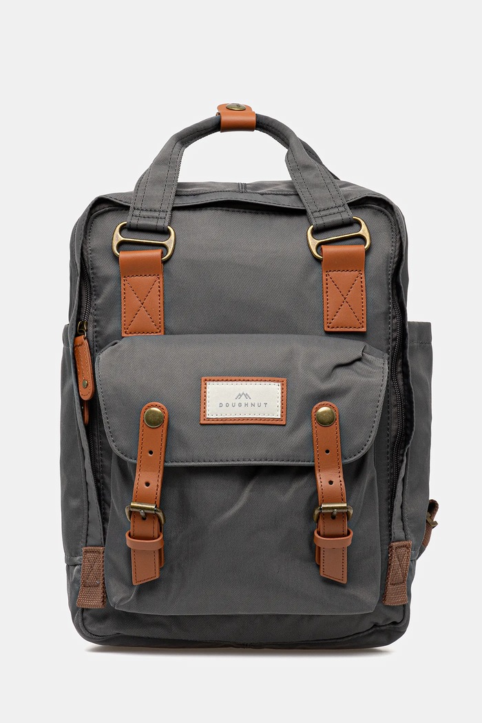Doughnut rucsac Macaroon uni gri D010.0415