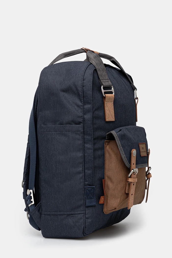 Doughnut rucsac Macaroon Large Happy Camper D011HA.0070 bleumarin AA00