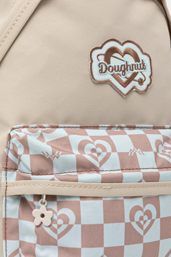 Doughnut plecak Plus One Mini Kaleido D349MKD.000195 beżowy