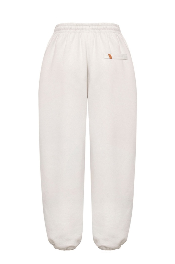 MUUV. nadrág Smooth Cotton bézs spodnie.dresowe.SMOOTH