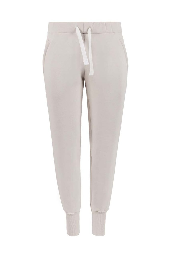 MUUV. spodnie dresowe bawełniane SOFT TOUCH beżowy sp.dr.soft.touch.al.bei