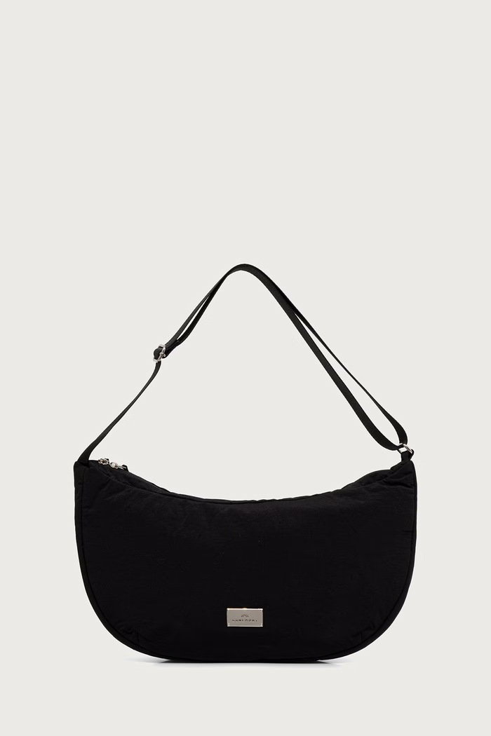 Doughnut Torebka crossbody damska Croissant Softies 13L czarny D427SE.0003.F