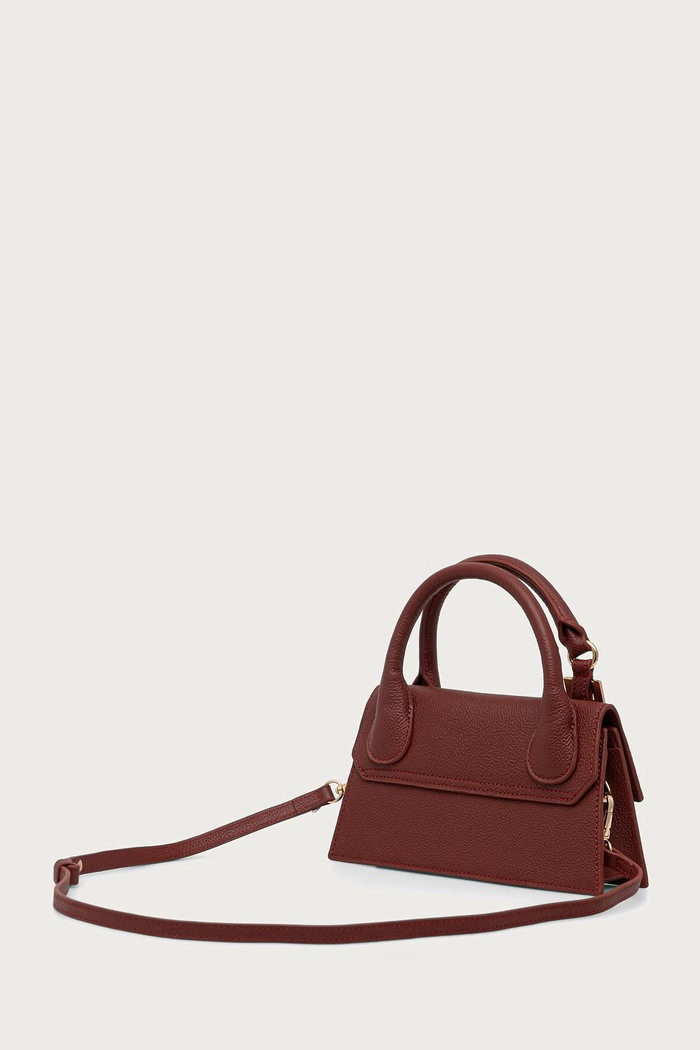 Akcesoria Silvian Heach Torebka crossbody damska skórzana MARECHIARO RCP25007BO czerwony