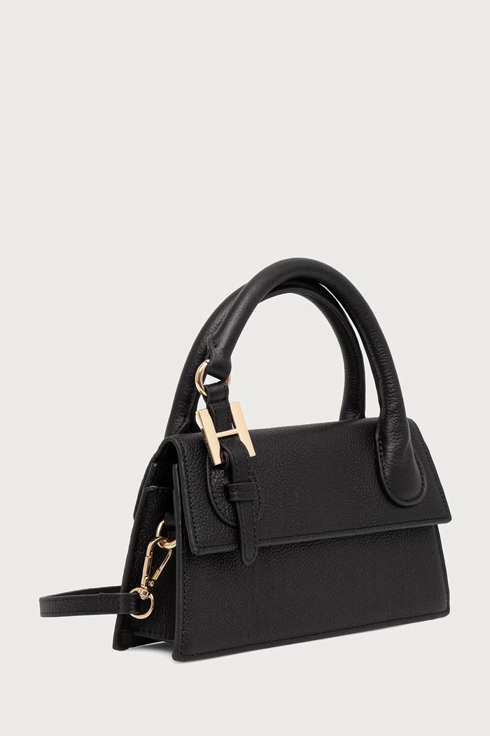 Silvian Heach Torebka crossbody damska skórzana MARECHIARO RCP25007BO czarny ZA00