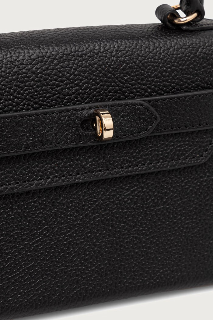Akcesoria Silvian Heach Torebka crossbody damska skórzana SANITA RCP25016BO czarny