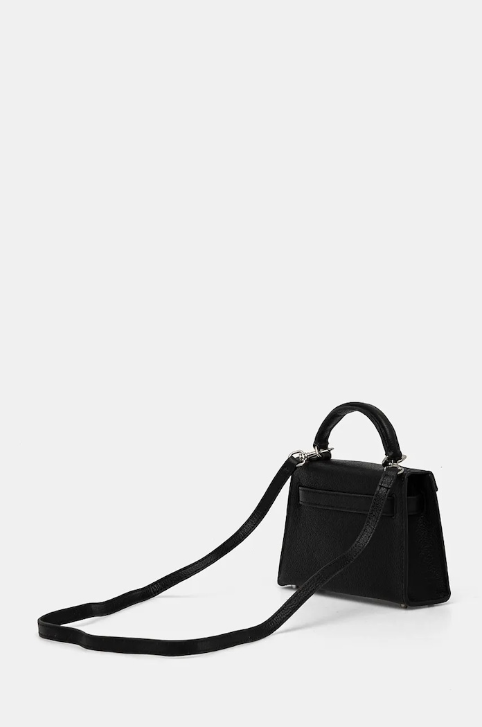 Accesorii Silvian Heach poseta de piele SANITA RCP25016BO negru