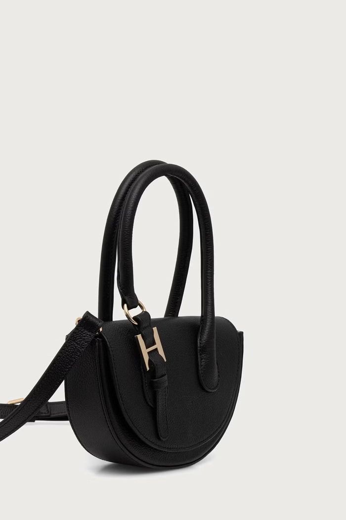 Silvian Heach Torebka crossbody damska skórzana SPAGNOLI RCP25020BO czarny ZA00