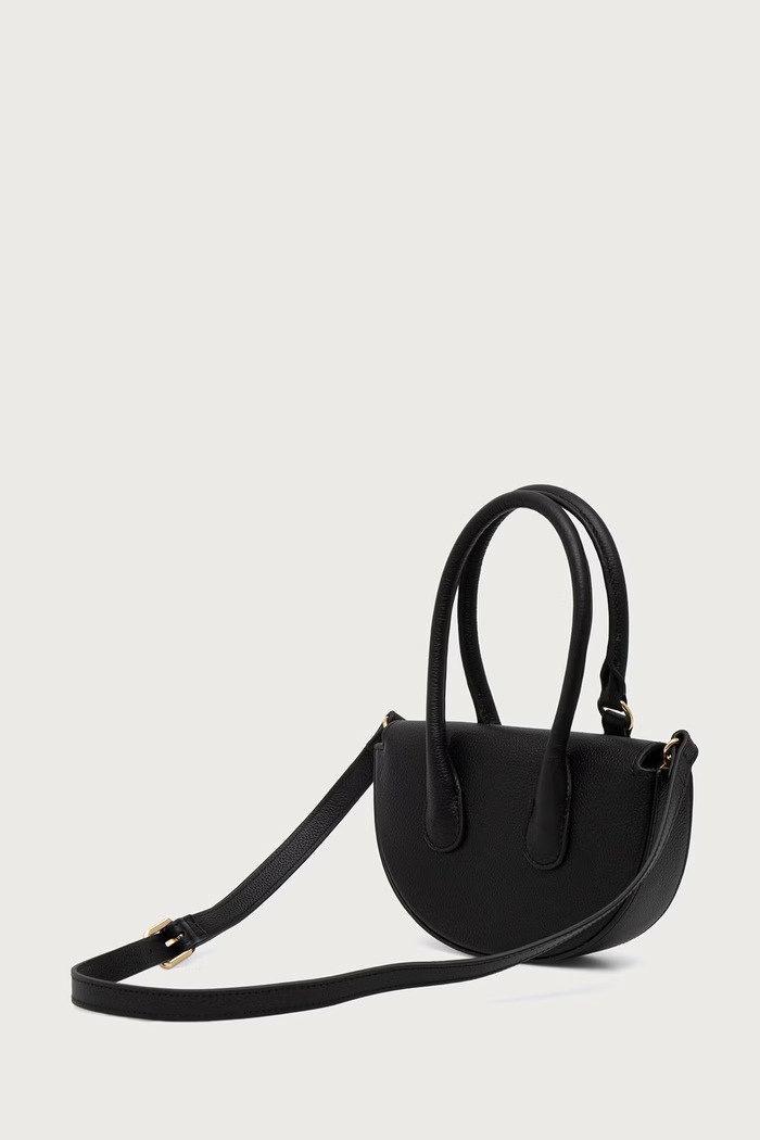 Akcesoria Silvian Heach Torebka crossbody damska skórzana SPAGNOLI RCP25020BO czarny