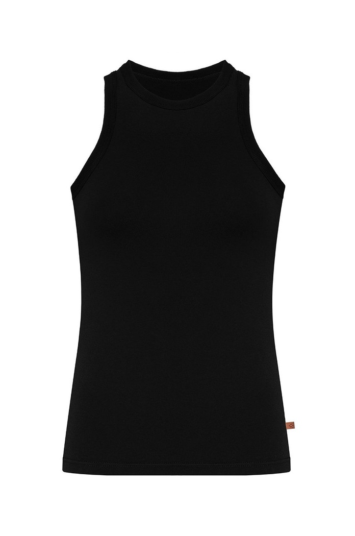 MUUV. Top Premium Basic koszulka.PREMIUM.BASI.b negru