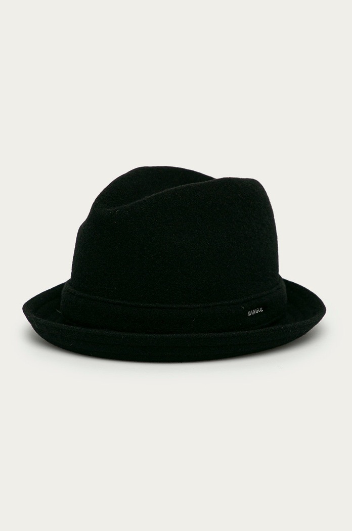 Kangol - Kapelusz wełna czarny 6447BC.BK001