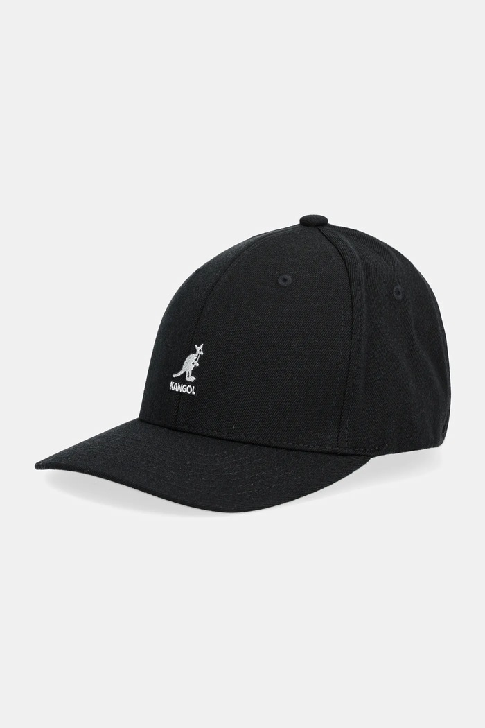 Kangol - Czapka z domieszką wełny czarny 8650BC.BK001
