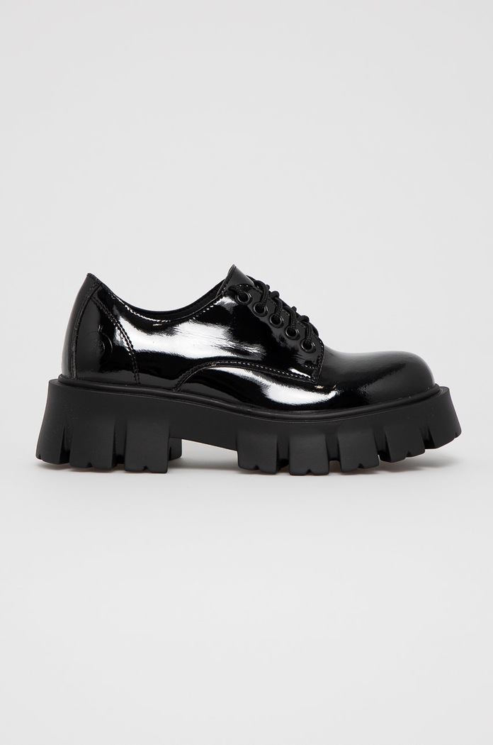 Половинки обувки Altercore Deidra Vegan Black Patent изкуствена лачена кожа черен DEIDRA.VEGAN.BLACK.P