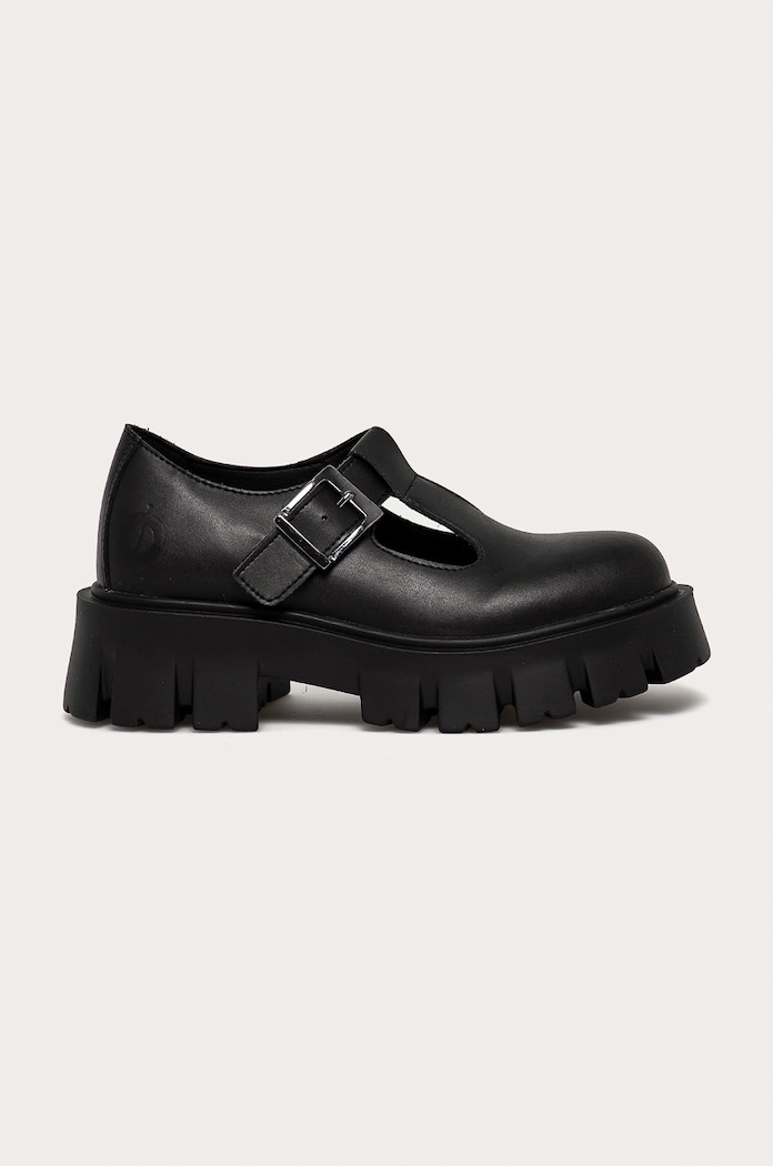 Altercore félcipő Jane Vegan Black szintetikus bőr fekete JANE.VEGAN.BLACK
