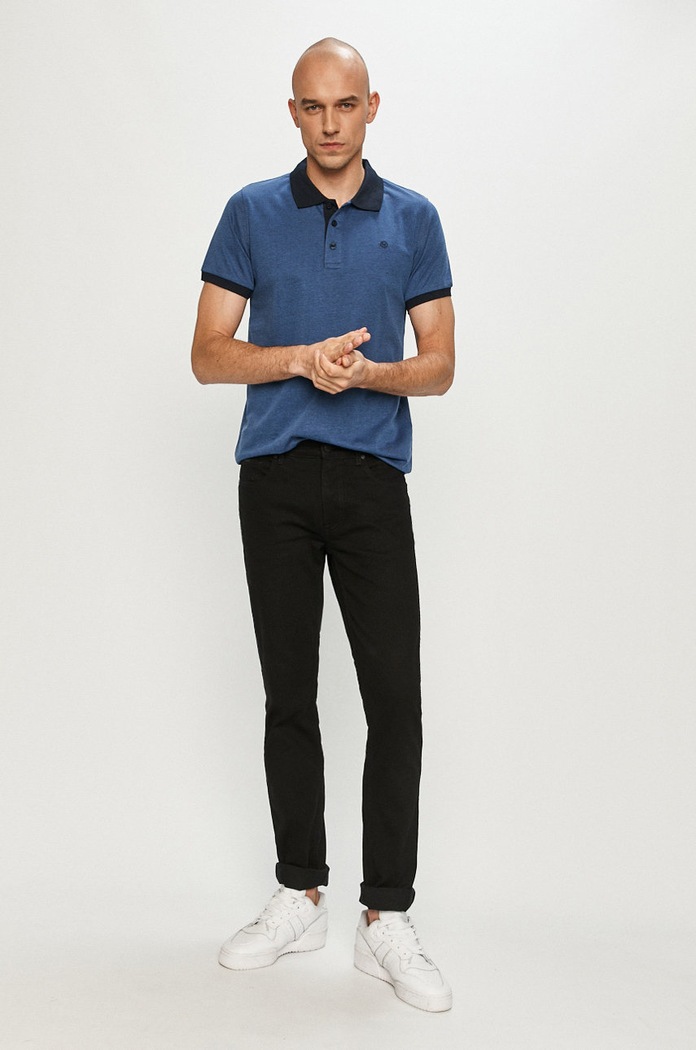Cross Jeans - Polo tričko 15476.032 modrá ZS21
