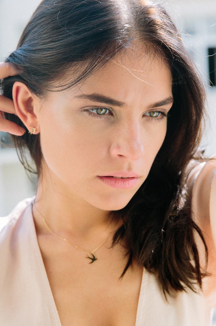 Ania Kruk - Strieborný pozlátený náhrdelník Believe SGCNS0170Z zlatá ZS26