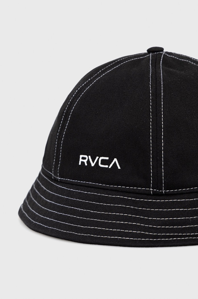 Pamučni šešir RVCA C9HTRE.RVCABLACK crna ZS22