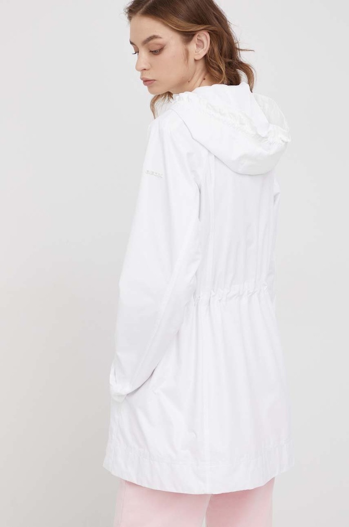 Oblečenie Bunda parka Geox SEYLA W2522F.T2911.F2128 biela