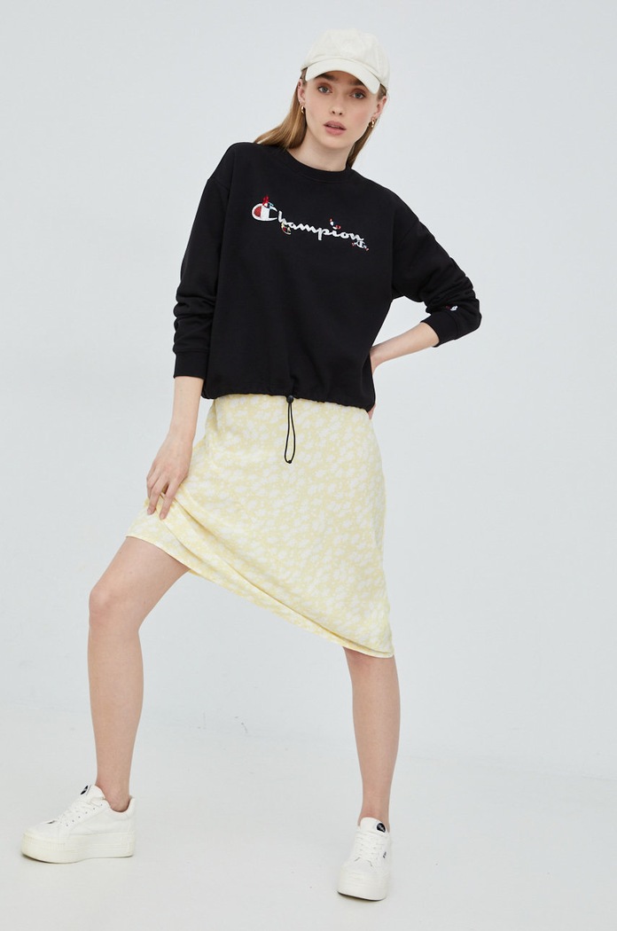 RVCA rochie galben C3DRRC.VANILLA