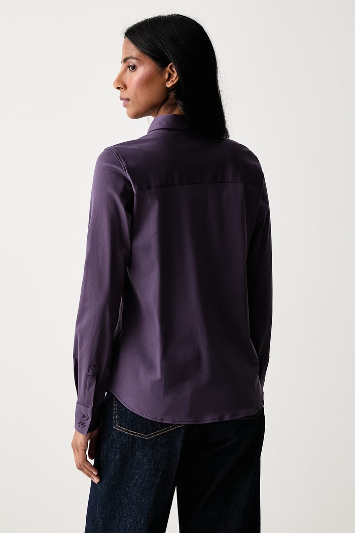 Îmbrăcăminte Mos Mosh Cămașă pentru femei din bumbac 131660 violet