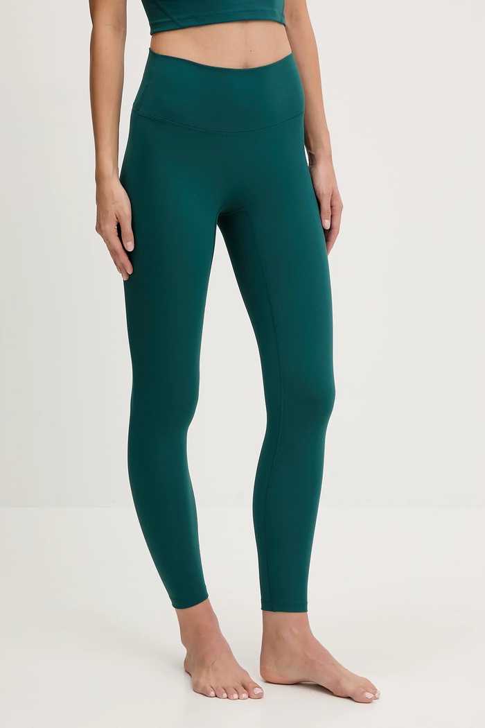 Legíny na jogu Joy in me Oneness Ease s elastanom zelená Legginsy7.8.Oneness