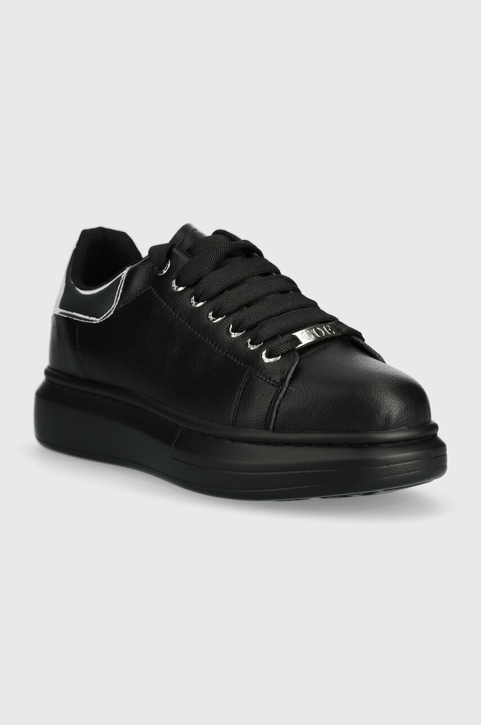 GOE sneakersy skórzane LL2N4012 czarny ZS23