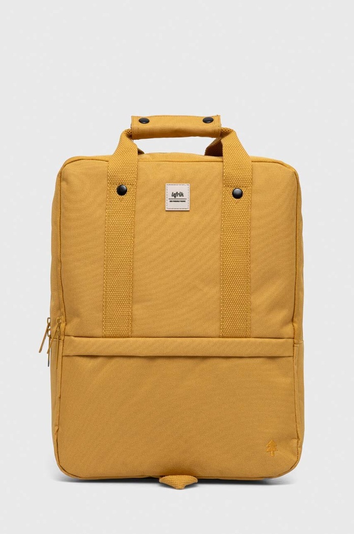 Lefrik hátizsák textil sárga Smart.daily.13