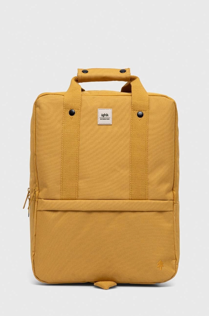 Lefrik hátizsák textil sárga Smart.daily.13
