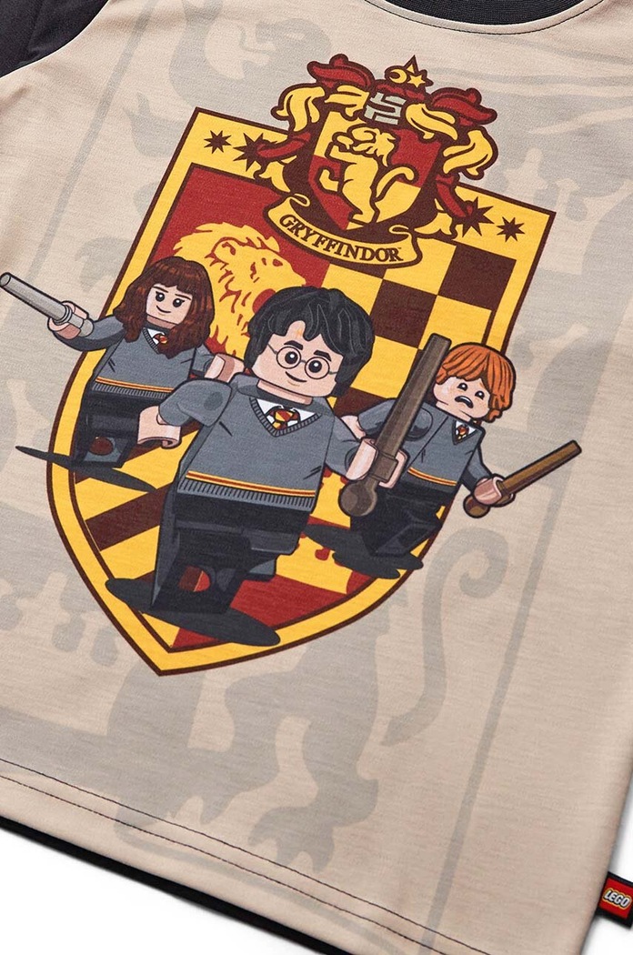 Chłopiec Lego longsleeve bawełniany dziecięcy 12011122 czarny