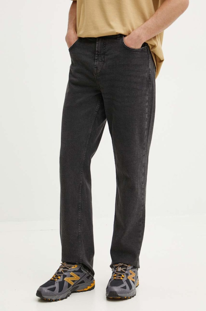 Solid jeansi Ryan negru 21107923.700033