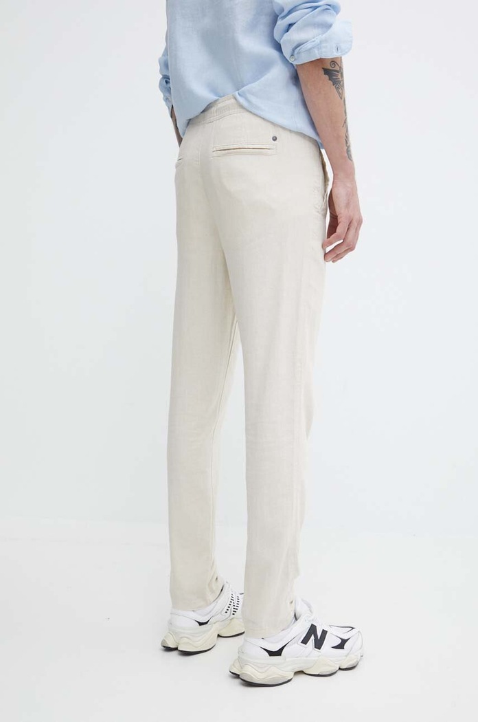Îmbrăcăminte Solid Pantaloni din in 21107170.130401 bej