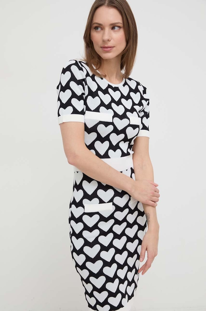 Silvian Heach rochie mini negru GPP24479VE