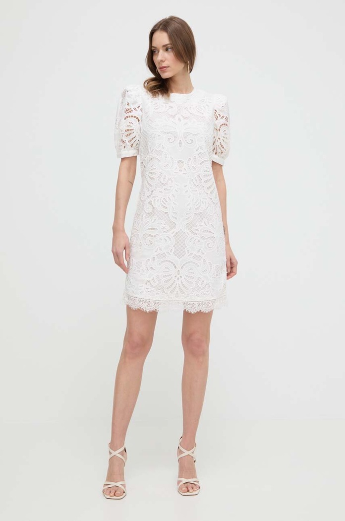 Silvian Heach rochie mini alb GPP24223VE