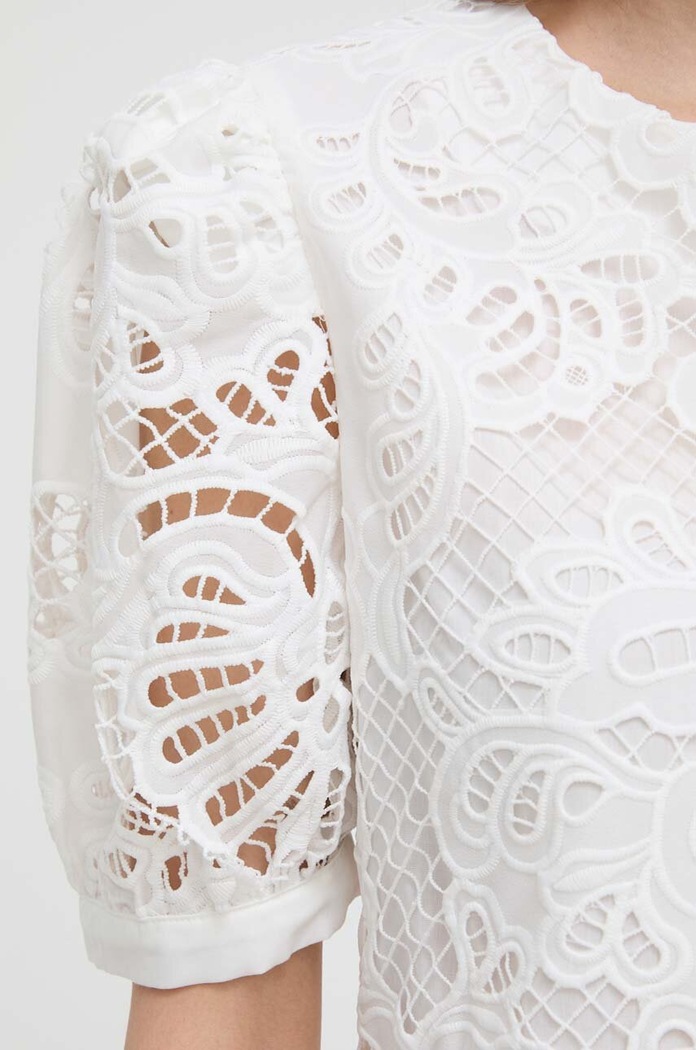 Silvian Heach rochie GPP24223VE alb