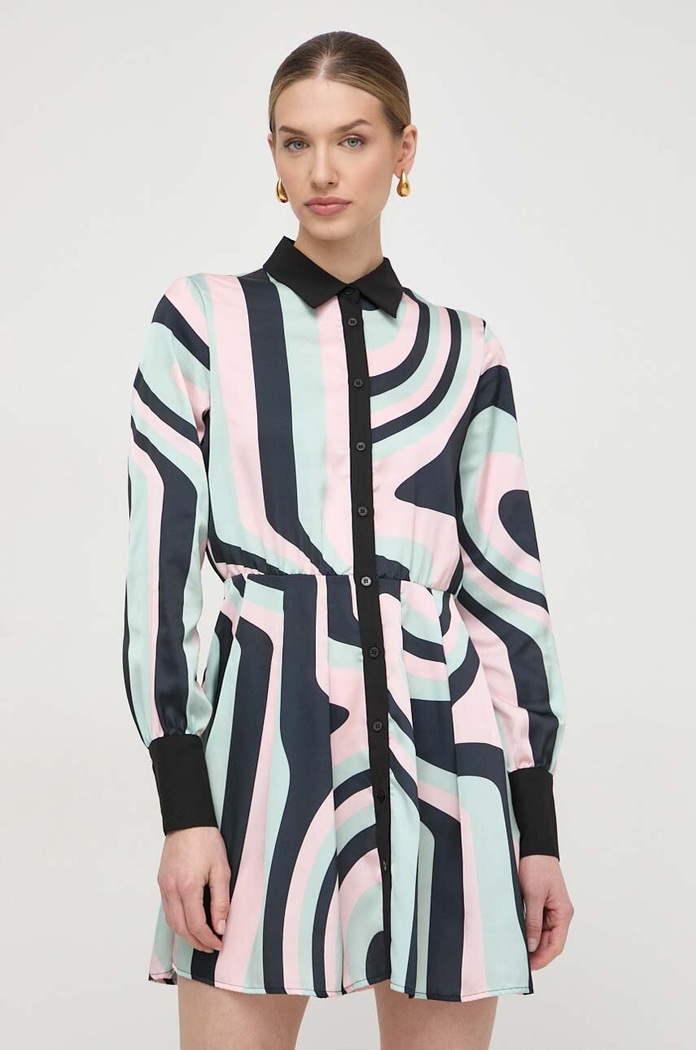 Silvian Heach rochie fixat multicolor GPP24333VE