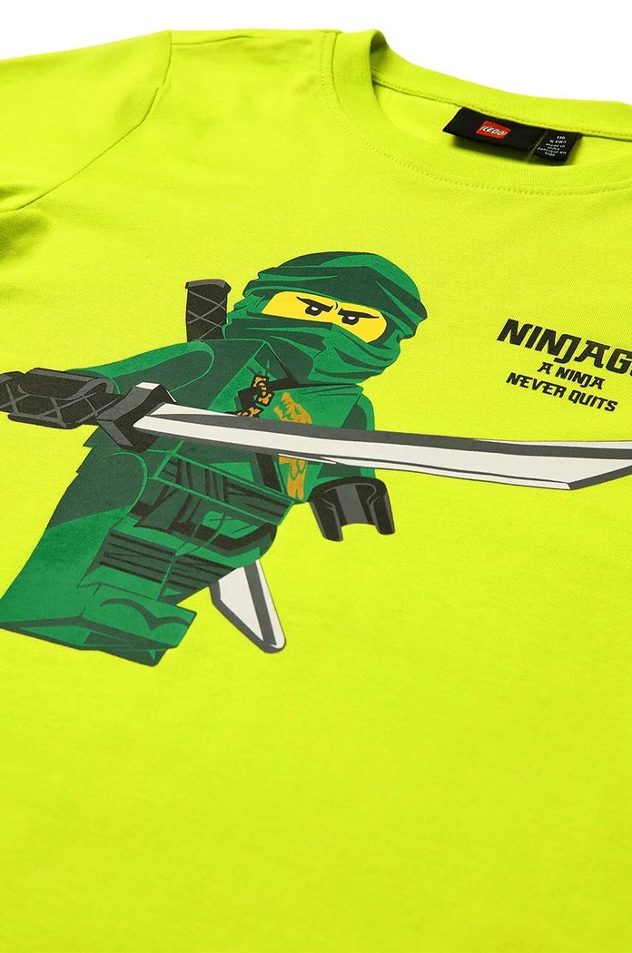 CHLAPEC Dětské bavlněné tričko Lego 12011103 žlutá